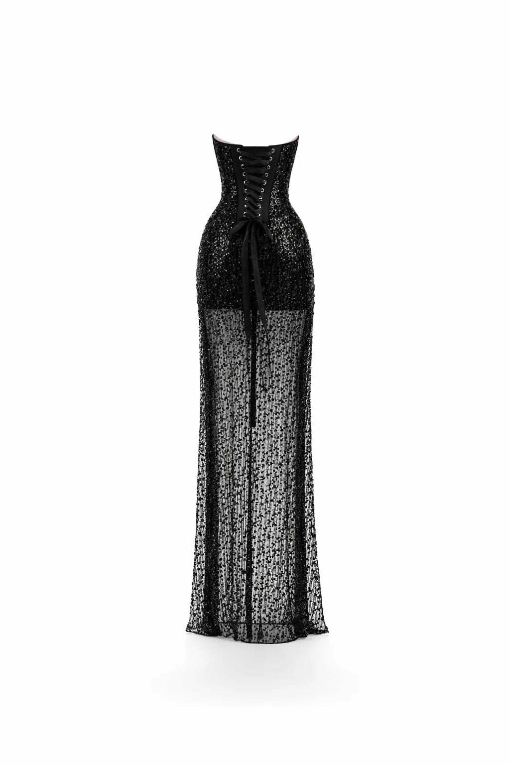 Perfect Corset NY Swan Temptation Dress Black