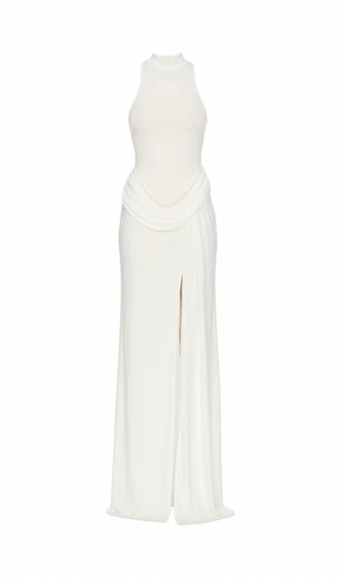 Zélani Athena Maxi Dress White
