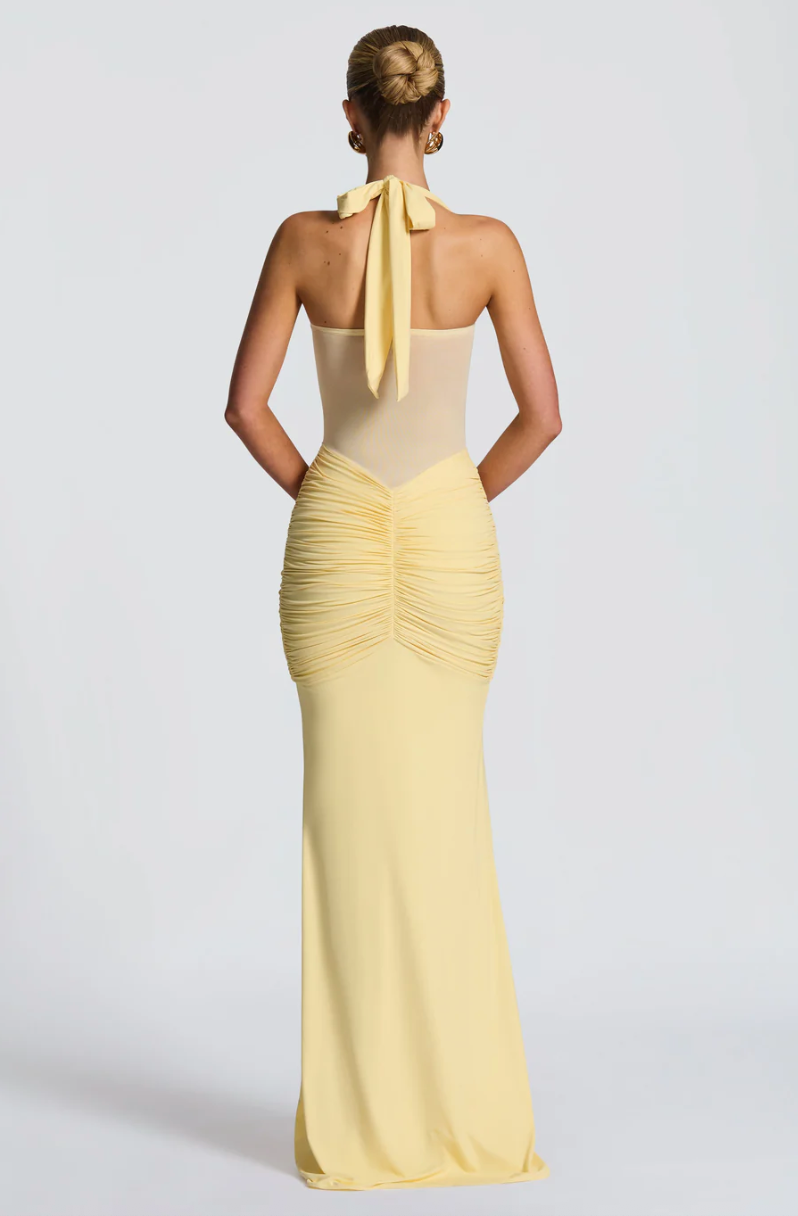 Babyboo Fashion Vixen Dress Yellow House of Hire Babyboo Fashion Vixen Dress Yellow House of Hire