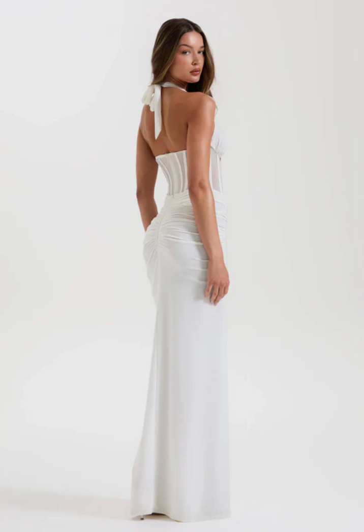 Sydney Lane Grace Corseted Set White