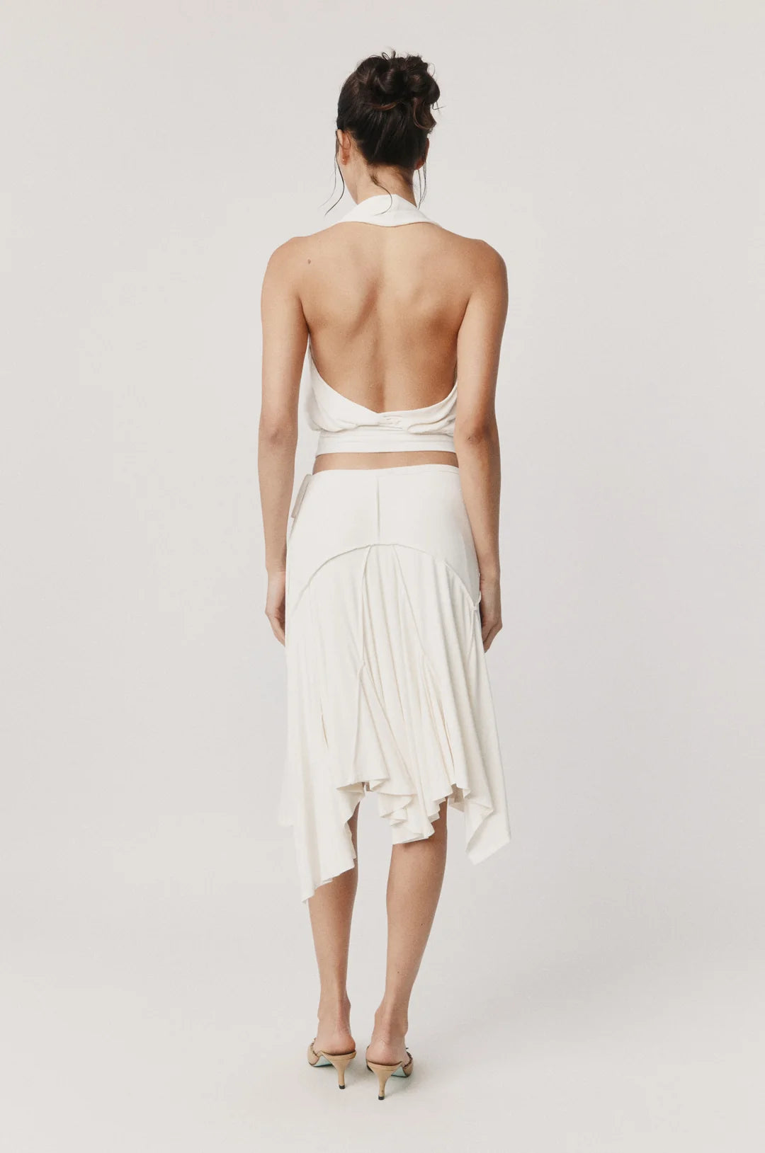 With Jean Sharni Set Off White